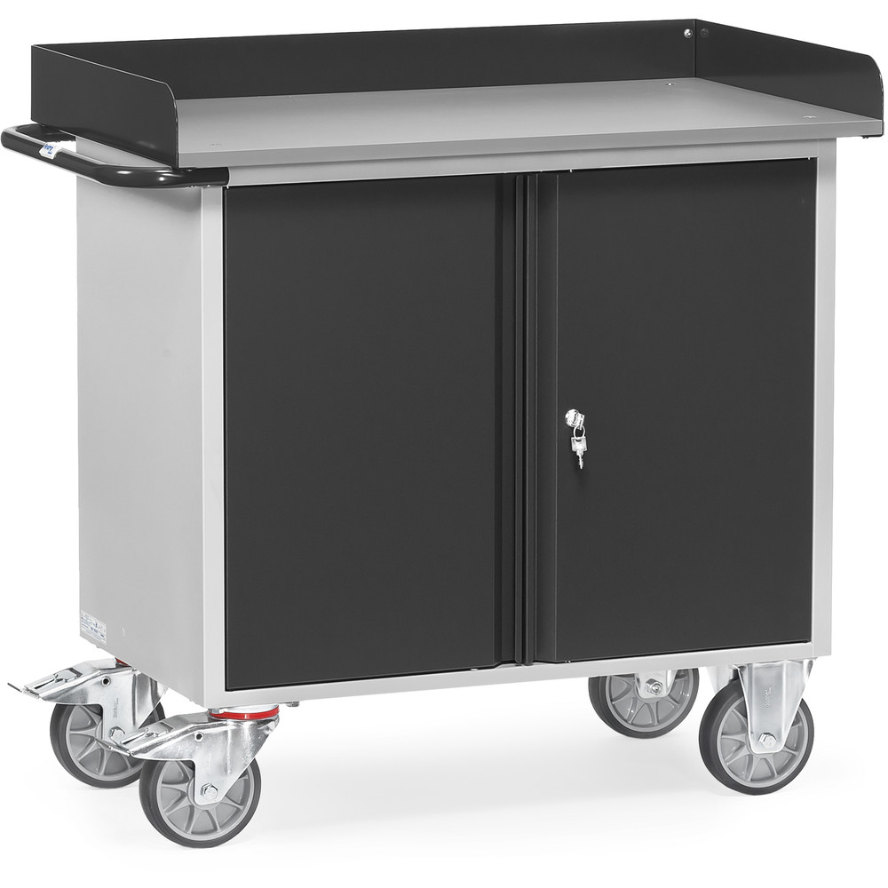 fetra® Carro de taller de chapa de acero 12456-7016