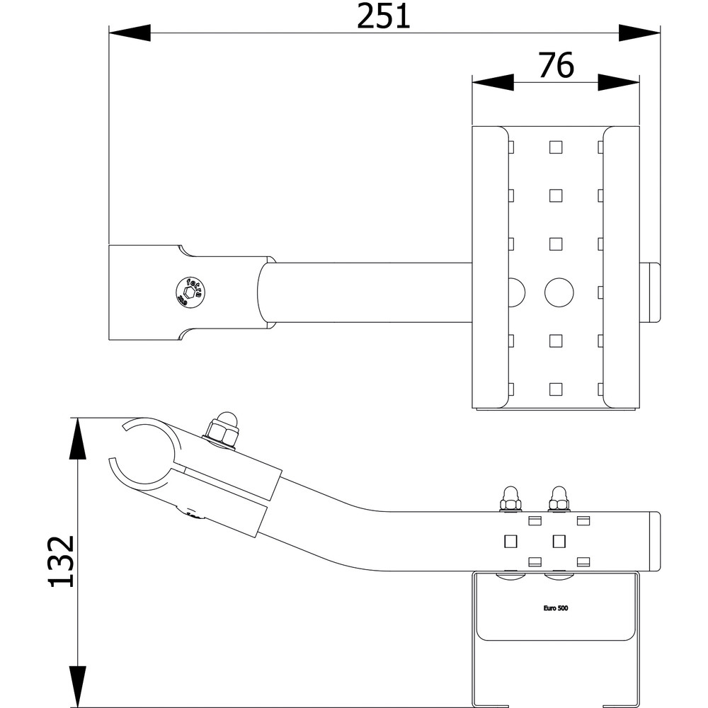 fetra® Soporte de desinfectante 1393-E0500