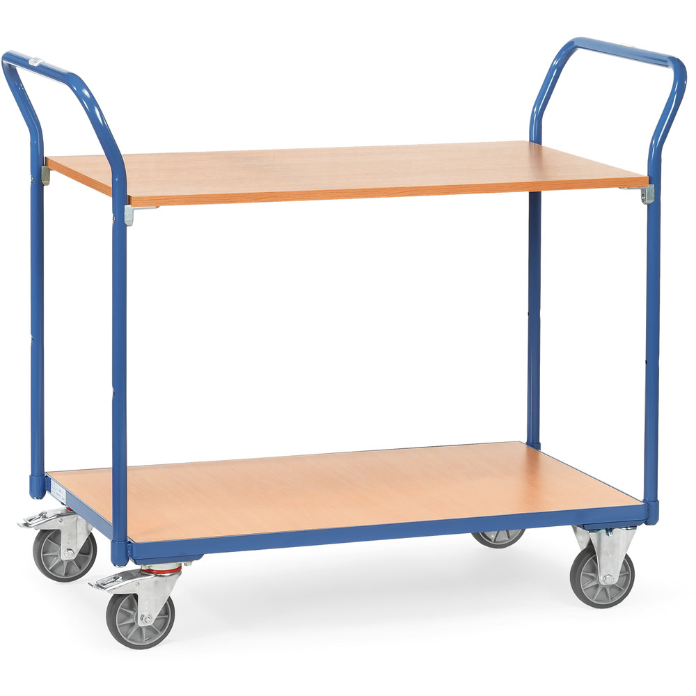 fetra® Mesa de transporte con ruedas 1600