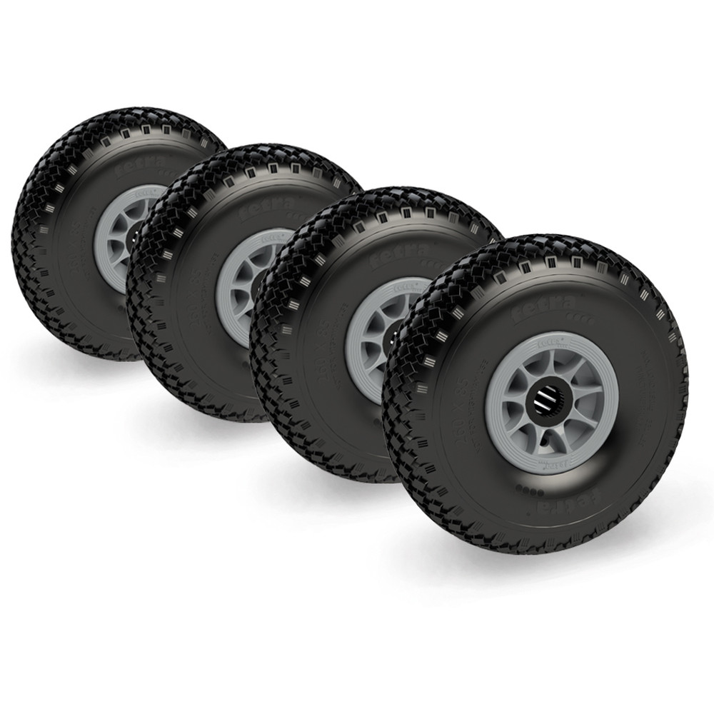 fetra® Neumáticos de poliuretano 1777 - 260 x 85 mm
