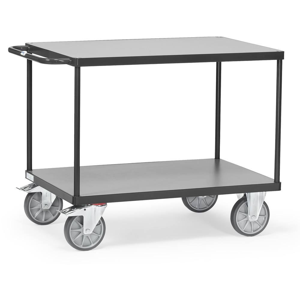 fetra® Mesas de transporte pesadas con ruedas 2403-7016