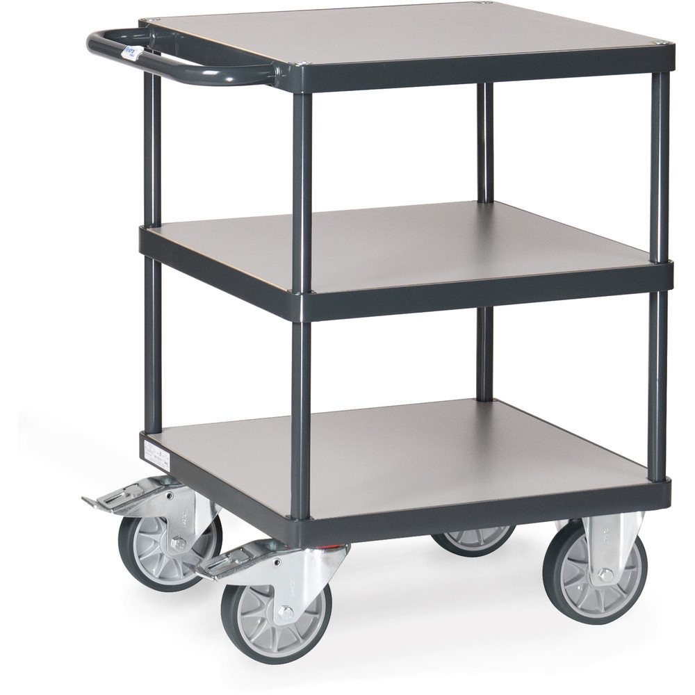 fetra® Mesa de transporte pesada GREY EDITION 2416-7016
