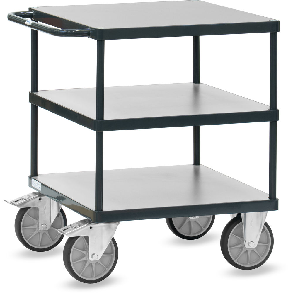fetra® Mesa de transporte pesada GREY EDITION 2417-7016