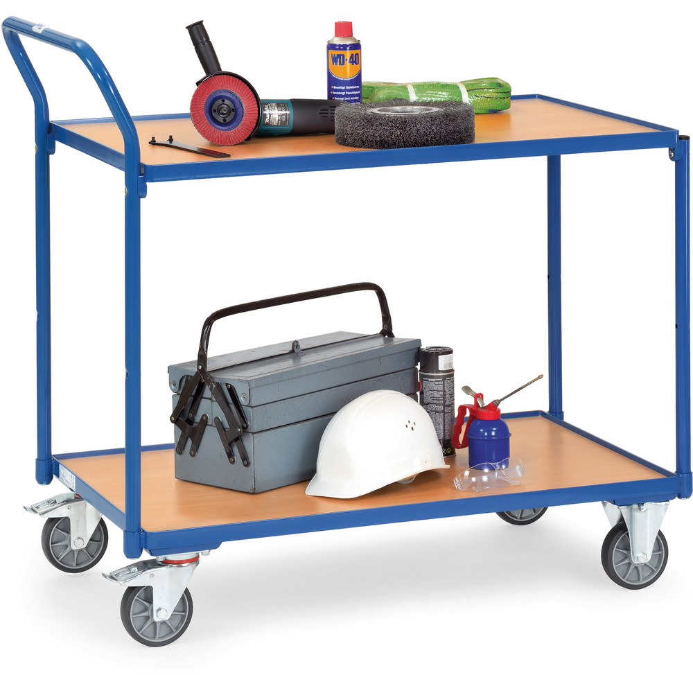 fetra® Mesa de transporte ligera con ruedas 2740