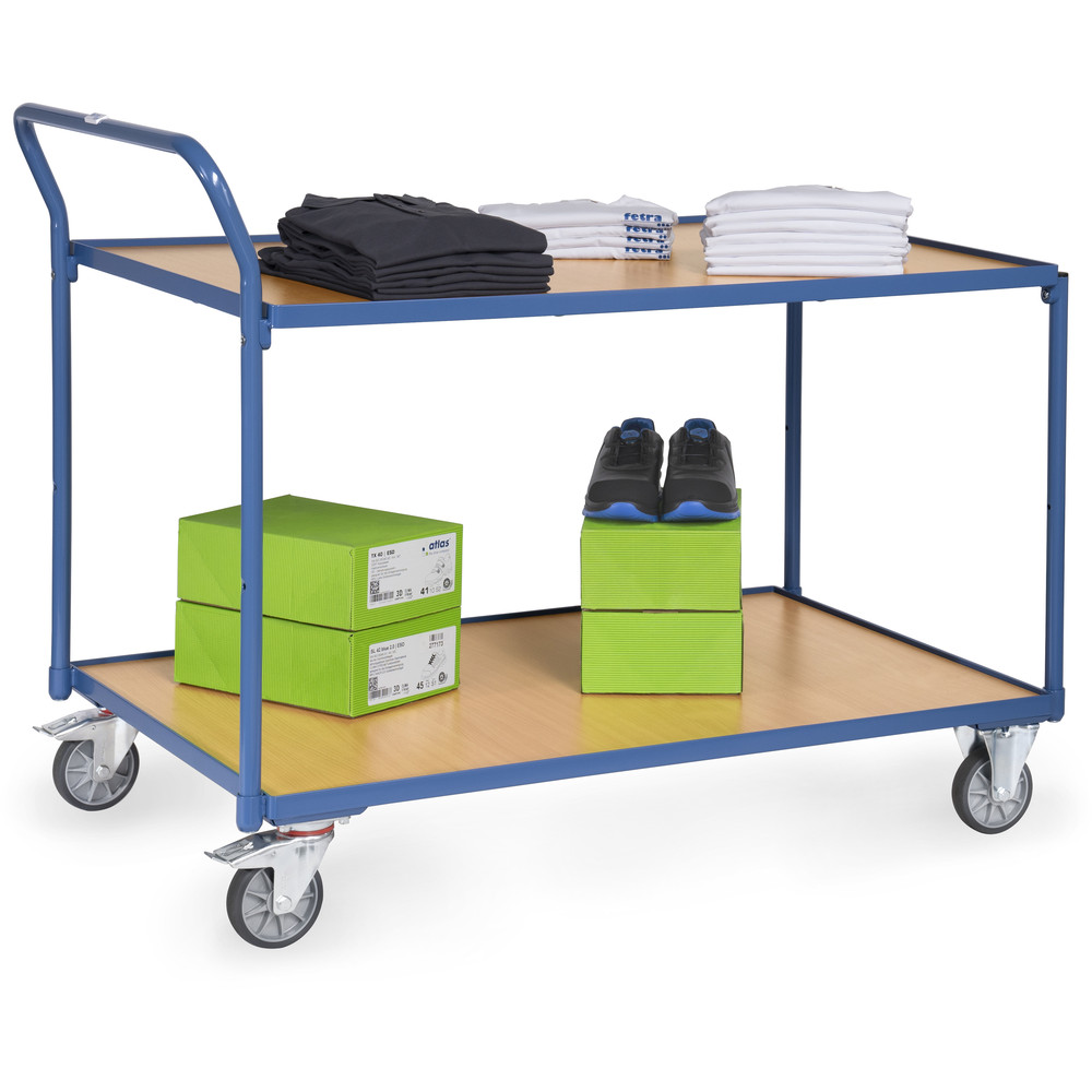 fetra® Mesa de transporte ligera con ruedas 2746