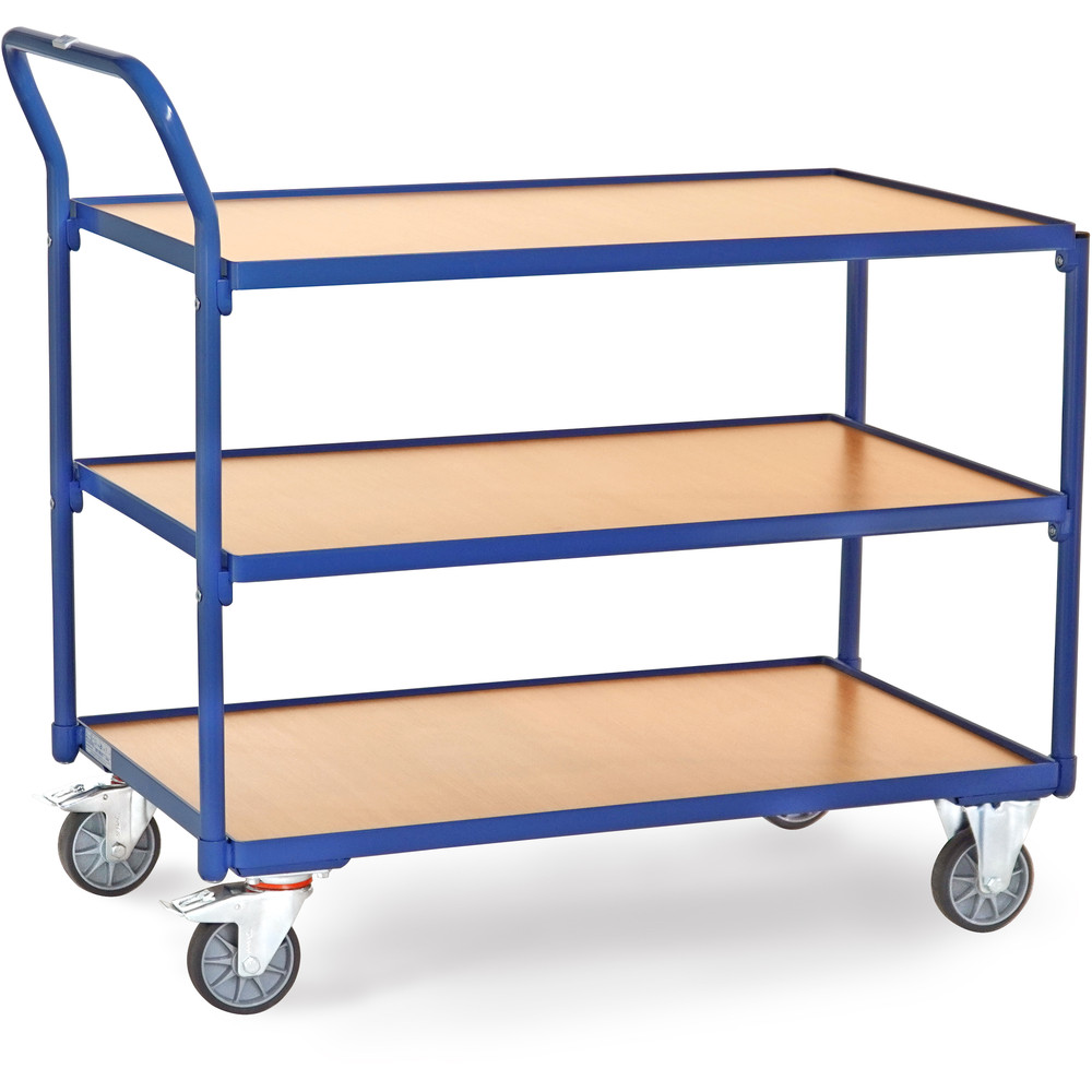 fetra® Mesa de transporte ligera con ruedas 2752