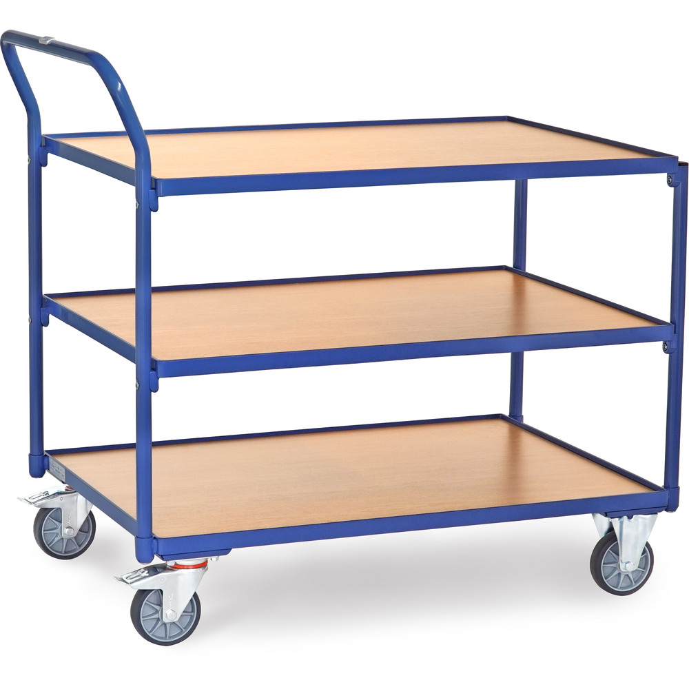 fetra® Mesa de transporte ligera con ruedas 2754