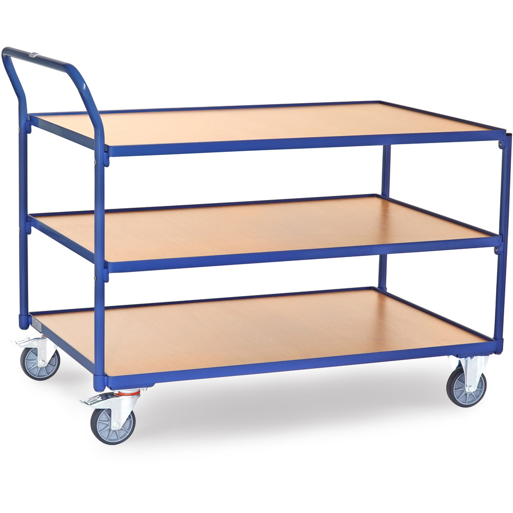 fetra® Mesa de transporte ligera con ruedas 2756