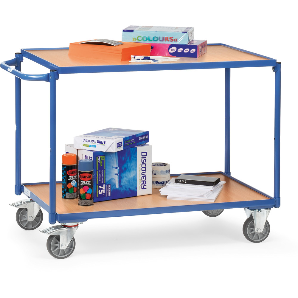 fetra® Mesa de transporte ligera con ruedas 2942