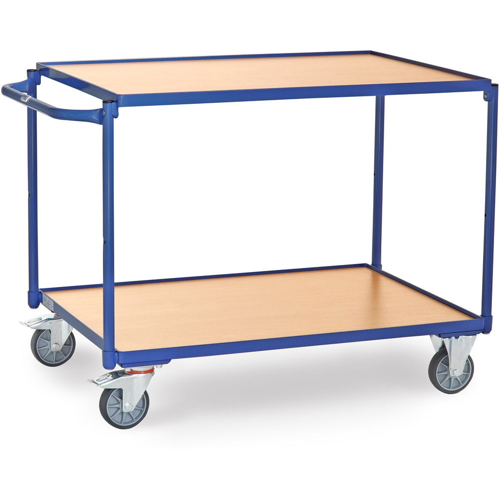 fetra® Mesa de transporte ligera con ruedas 2944