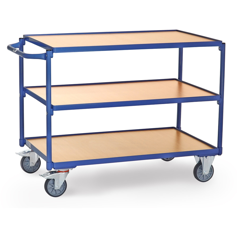 fetra® Mesa de transporte ligera con ruedas 2952