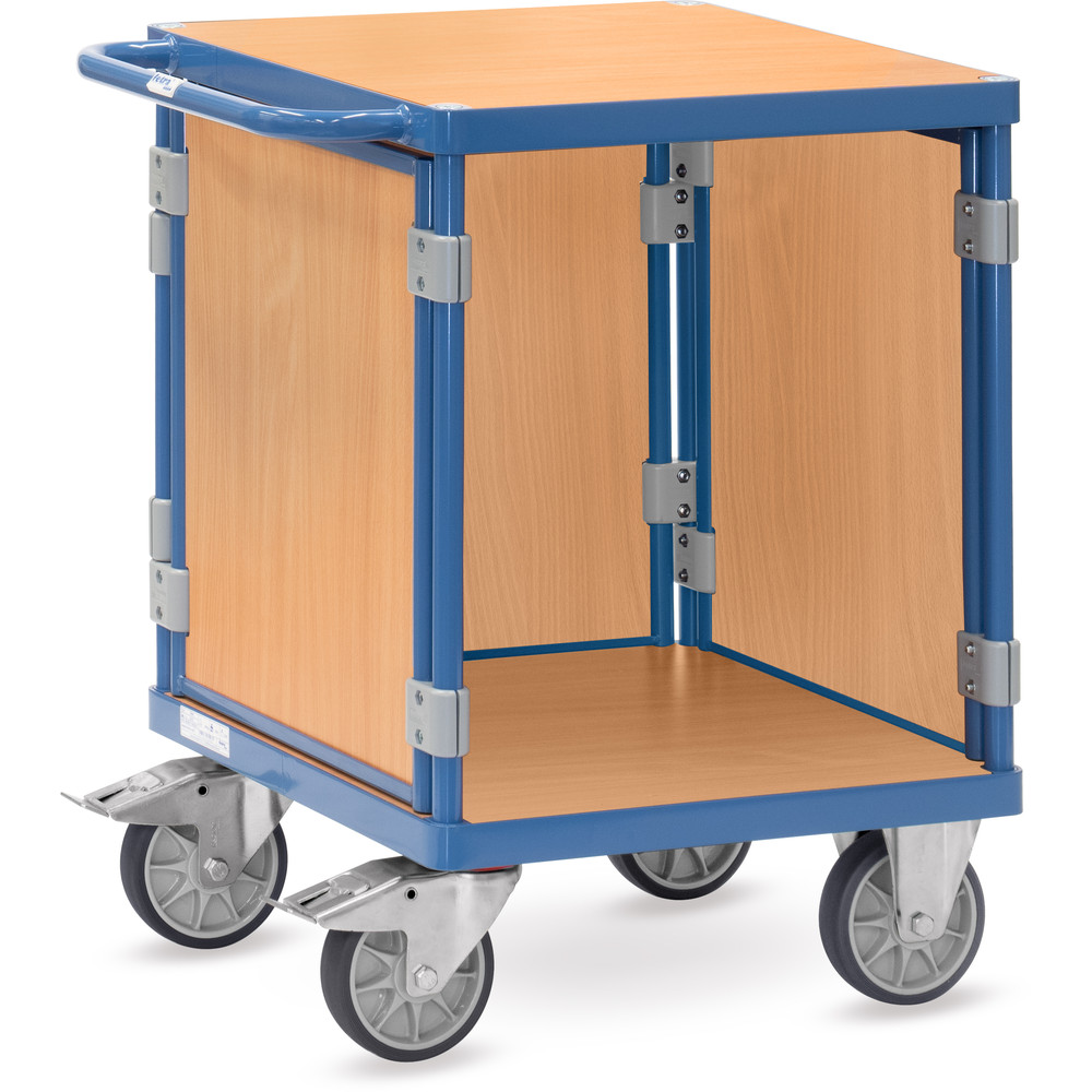 fetra® Mesa de transporte de tres paneles 3496