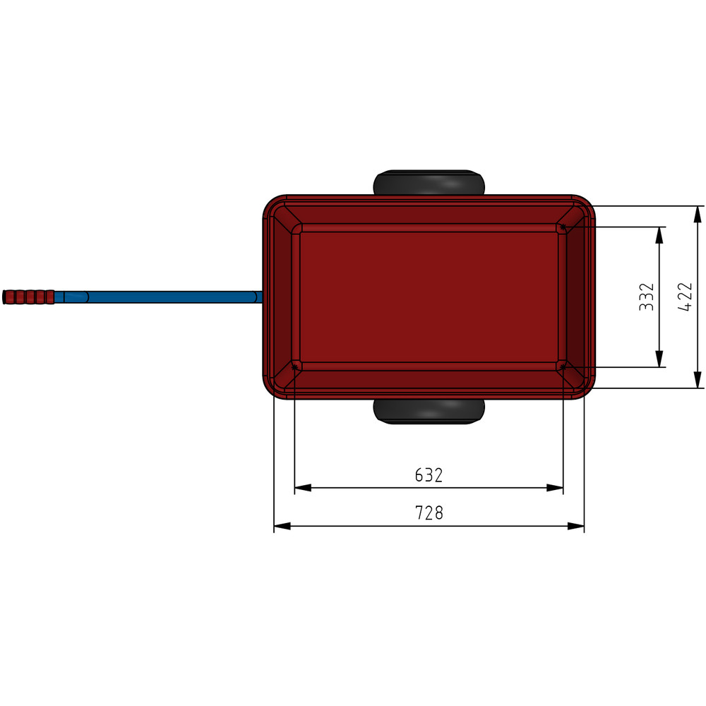 fetra® Carro manual 4101P