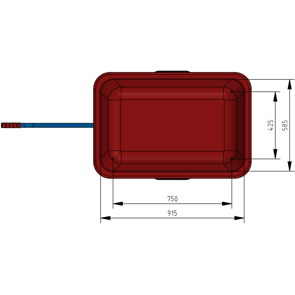 fetra® Carro manual 4102L