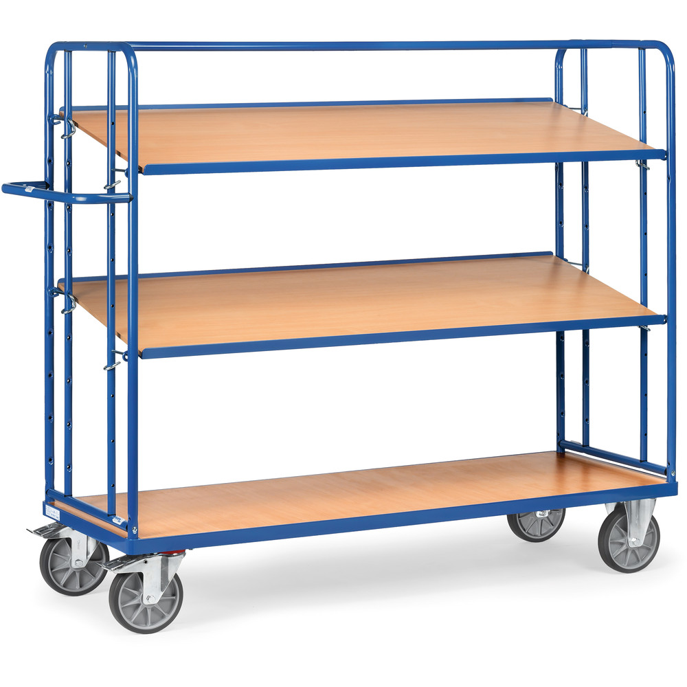 fetra® Carros estantes con estantes ajustables 4296