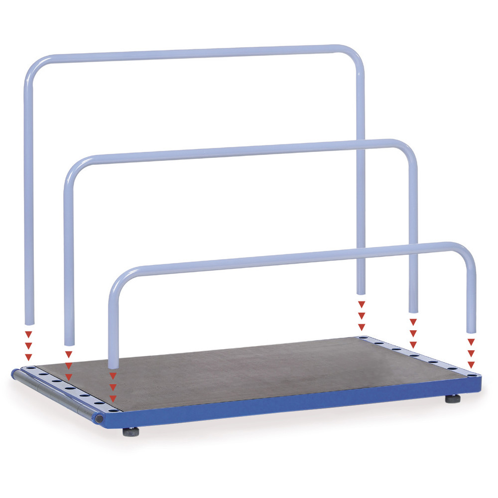 fetra® Soporte para tableros (sin soportes) 4363