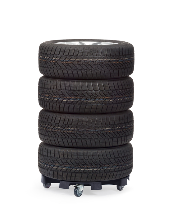 fetra® Carretilla para neumáticos TYRE TROLLEY 4546S