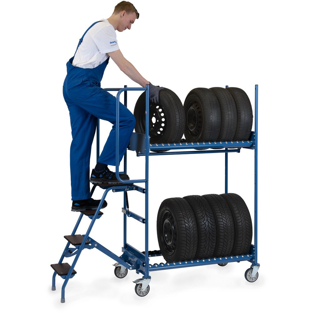 fetra® Carretilla para pedidos de ruedas 4562