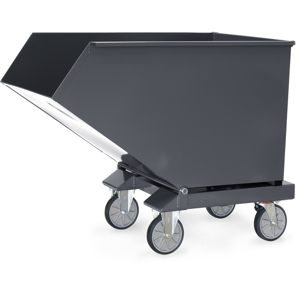 fetra® Volquete sin grifo de purga GREY EDITION 4703-7016