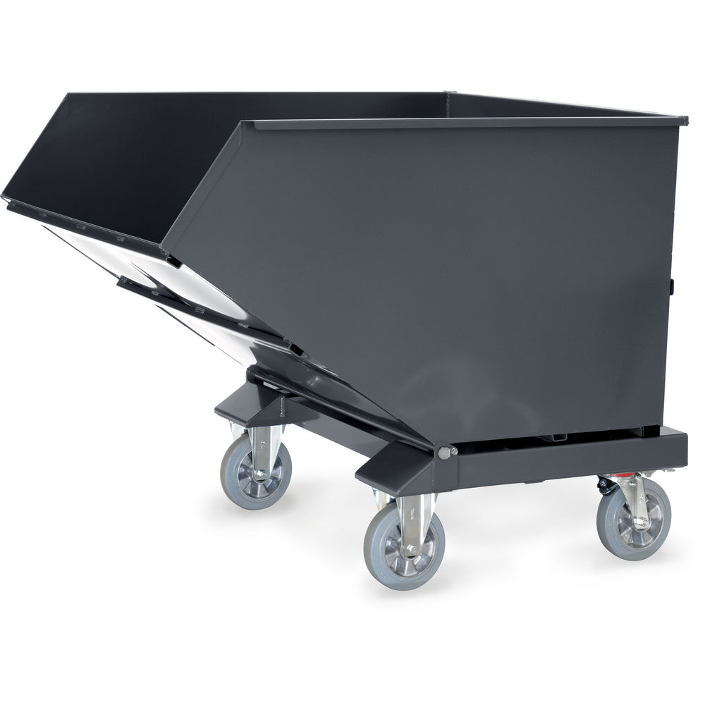 fetra® Volquete sin grifo de purga GREY EDITION 4704-7016