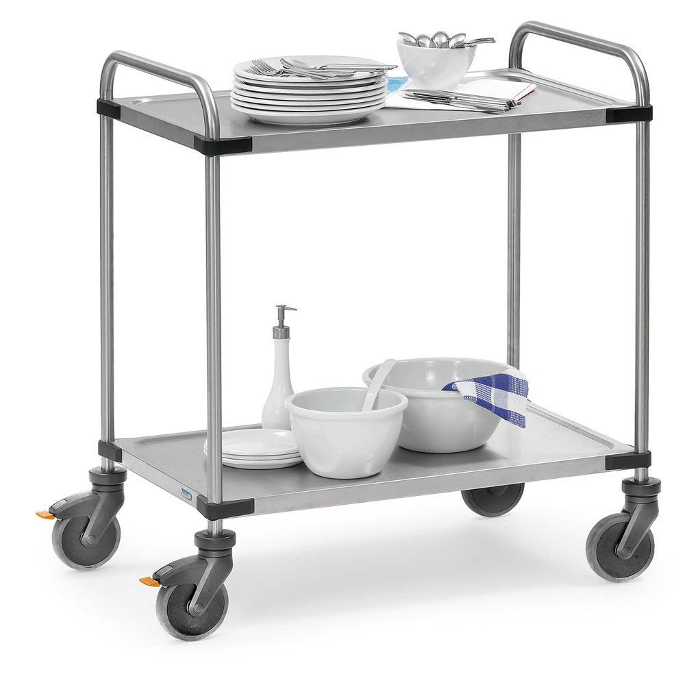 fetra® Carro de acero inoxidable 5001
