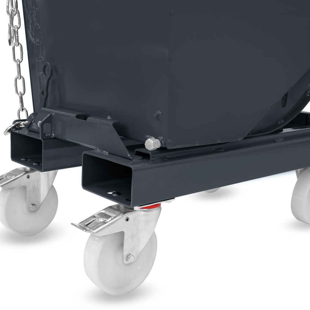 fetra® Volquete automático con rodillos 6060R-7016
