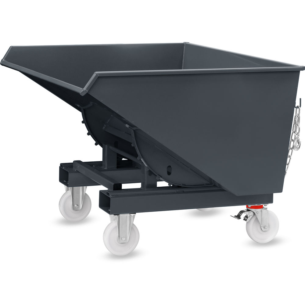 fetra® Volquete automático con rodillos 6090R-7016