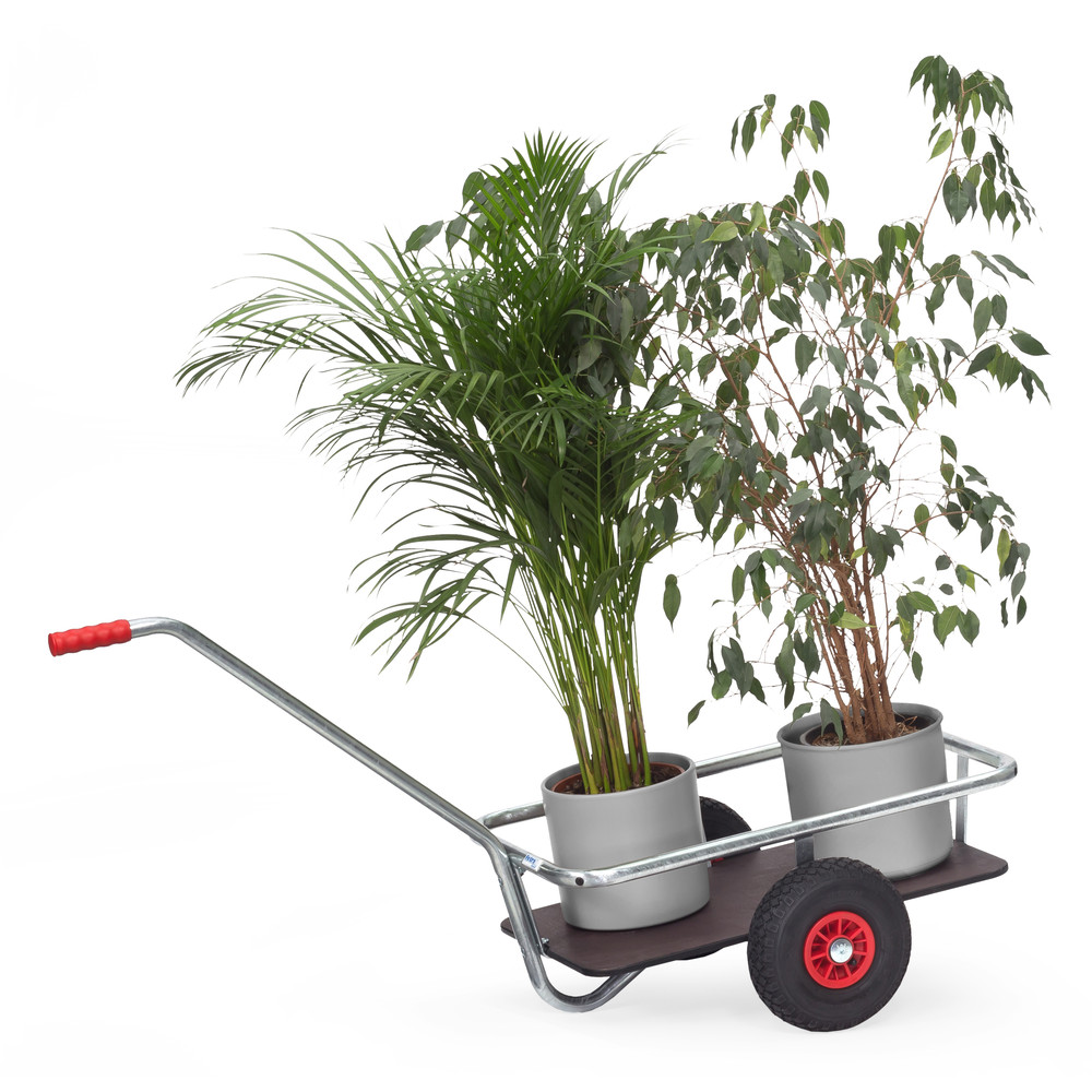 fetra® Carro de mano galvanizado en caliente 6091L