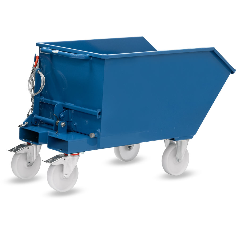 fetra® Recipiente basculante con rodillos 6230R