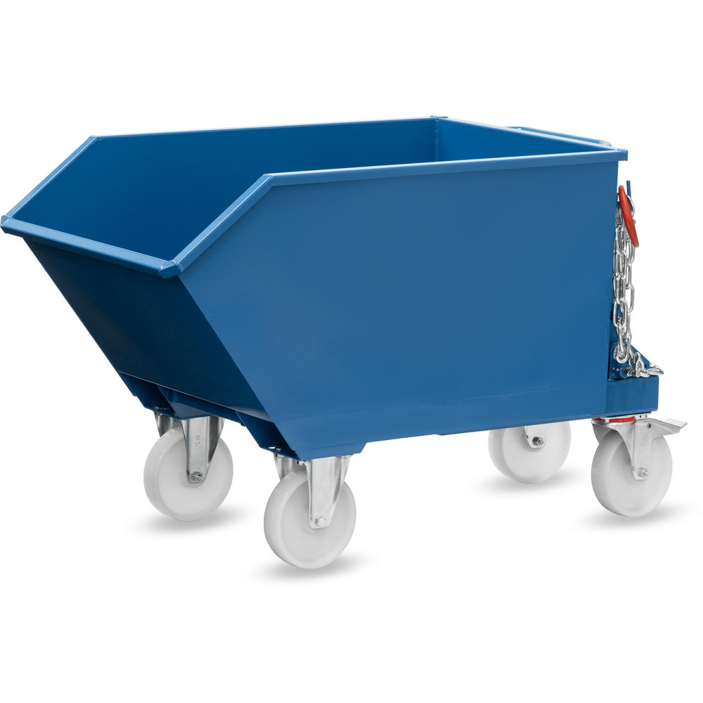 fetra® Recipiente basculante con rodillos 6230R