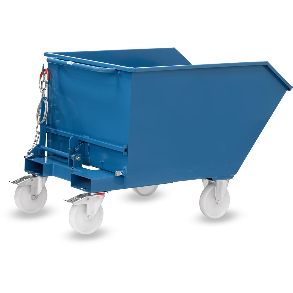 fetra® Recipiente basculante con rodillos 6250R
