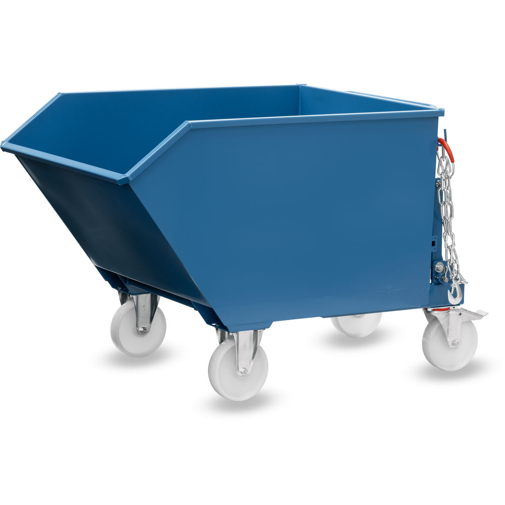 fetra® Recipiente basculante con rodillos 6250R