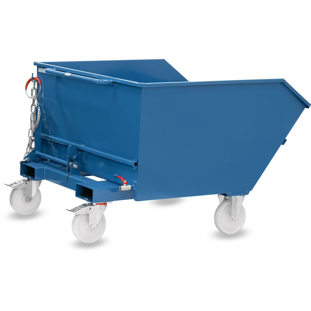 fetra® Recipiente basculante con grifo de purga y rodillos 6275AR