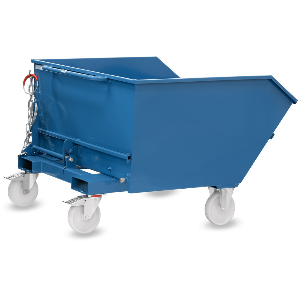 fetra® Recipiente basculante con rodillos 6275R