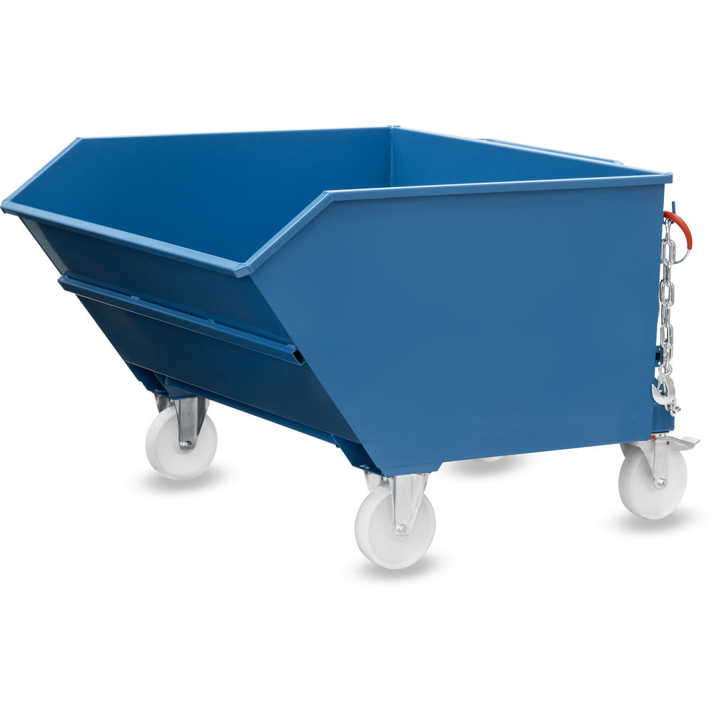 fetra® Recipiente basculante con rodillos 6275R