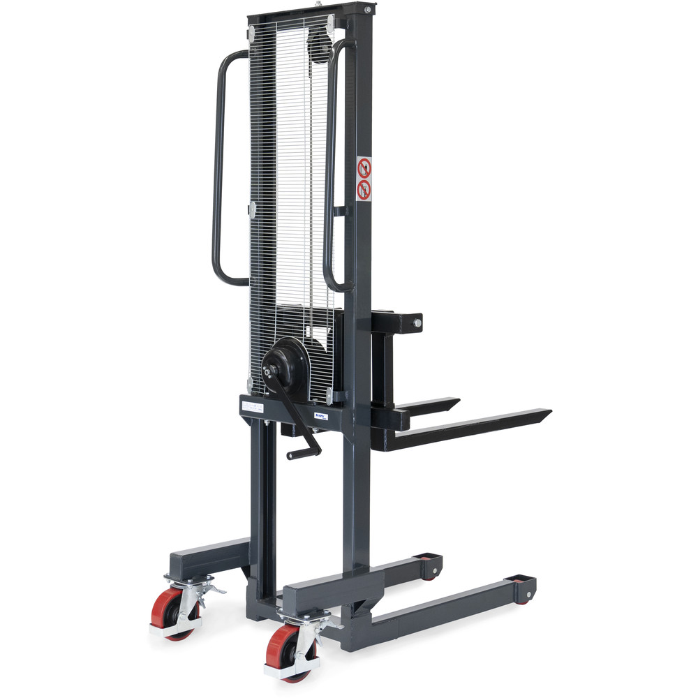 fetra® Apilador con cabestrante manual 6851