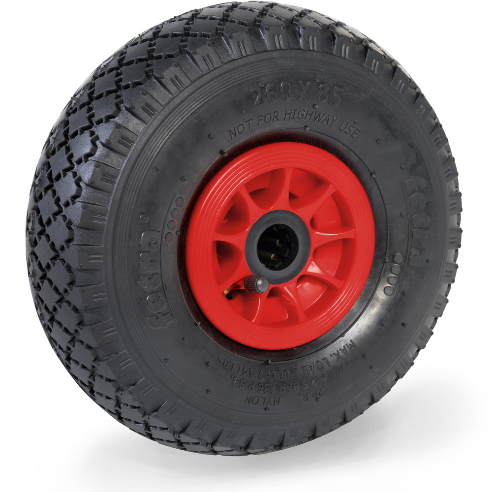fetra® Rueda de aire 70107 - 260 x 85 mm