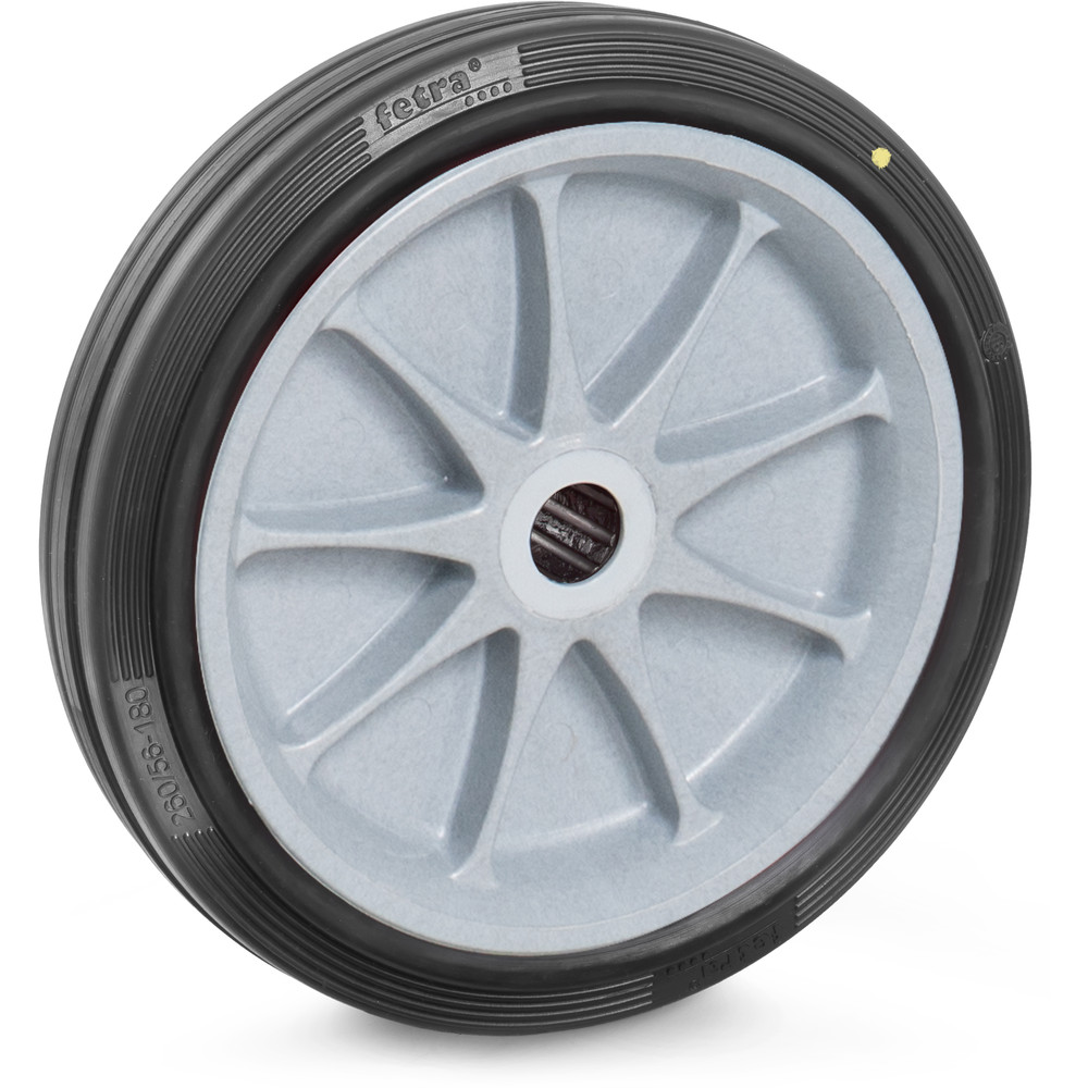fetra® Rueda de goma maciza ESD 70417 - 260 x 56 mm