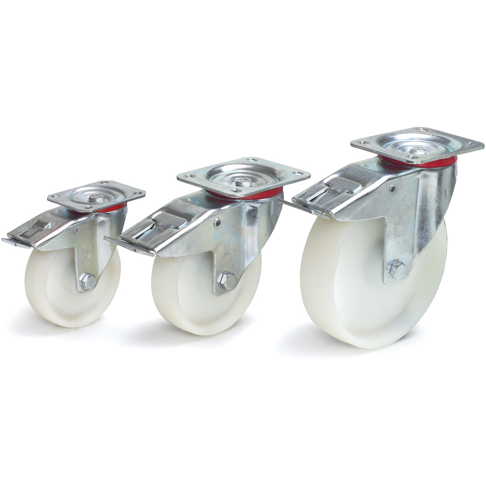 fetra® Rodillo guía con frenos 71514