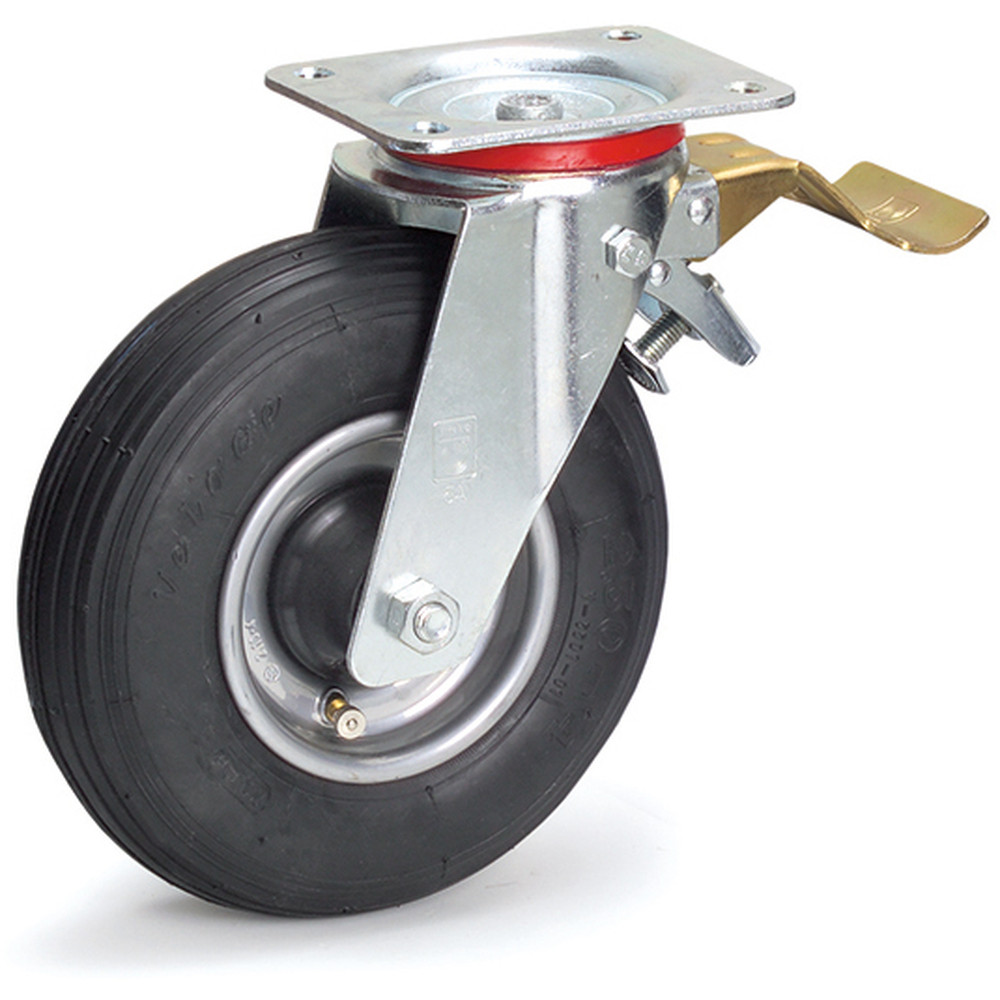 fetra® Rodillo guía con frenos 71515