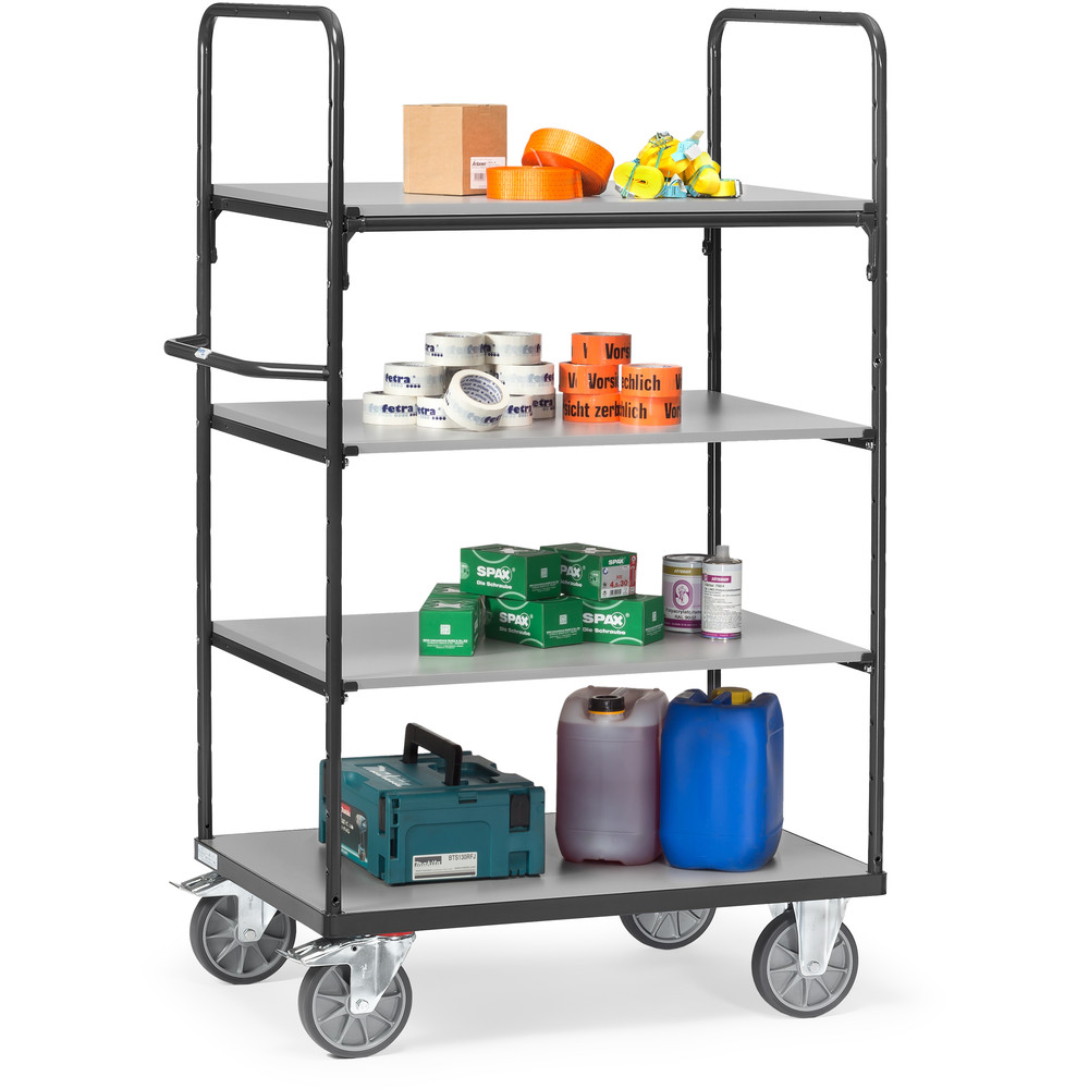 fetra® Carro de estantes GREY EDITION 8302-7016