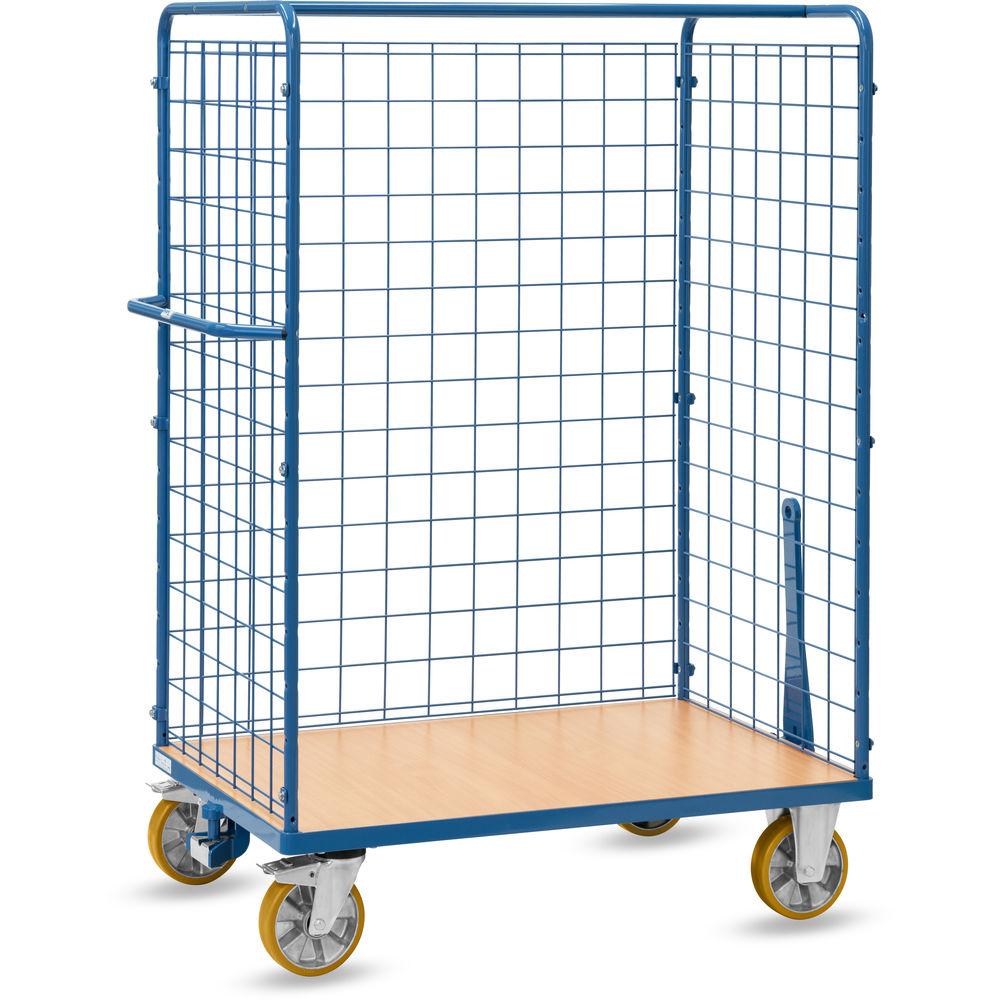 fetra® Carro con paneles de malla de alambre 8583-1-RZ