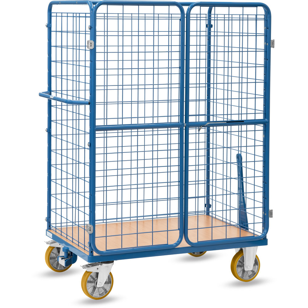 fetra® Carros para paquetes con puertas dobles 8583-3-RZ