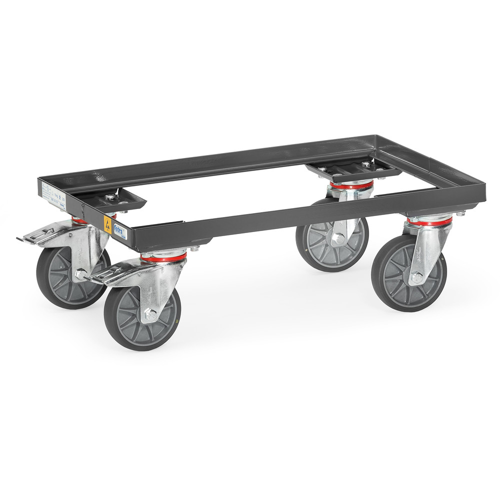 fetra® Cajas con ruedas Euro ESD 93580
