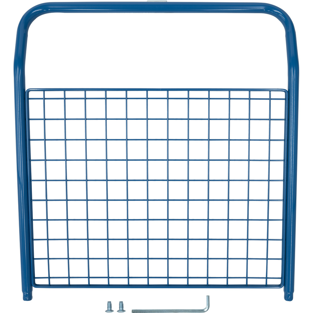 fetra® Panel frontal con malla metálica E1510SW para carro con panel frontal