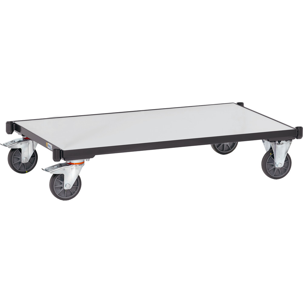 fetra® Carro plataforma ESD E1840FR para carros de mesas ESD ligeros