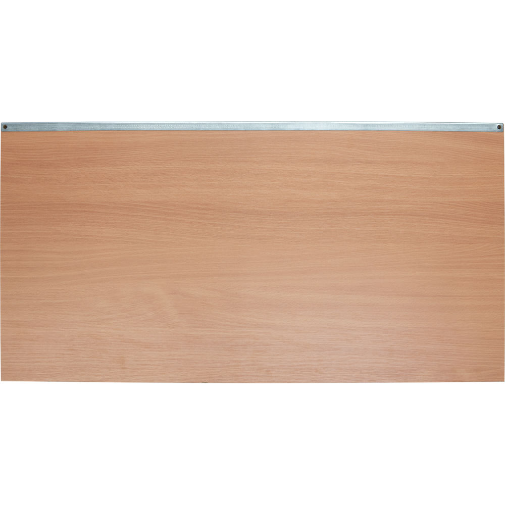 fetra® Pared longitudinal con madera E2530LW para carro de tres paneles