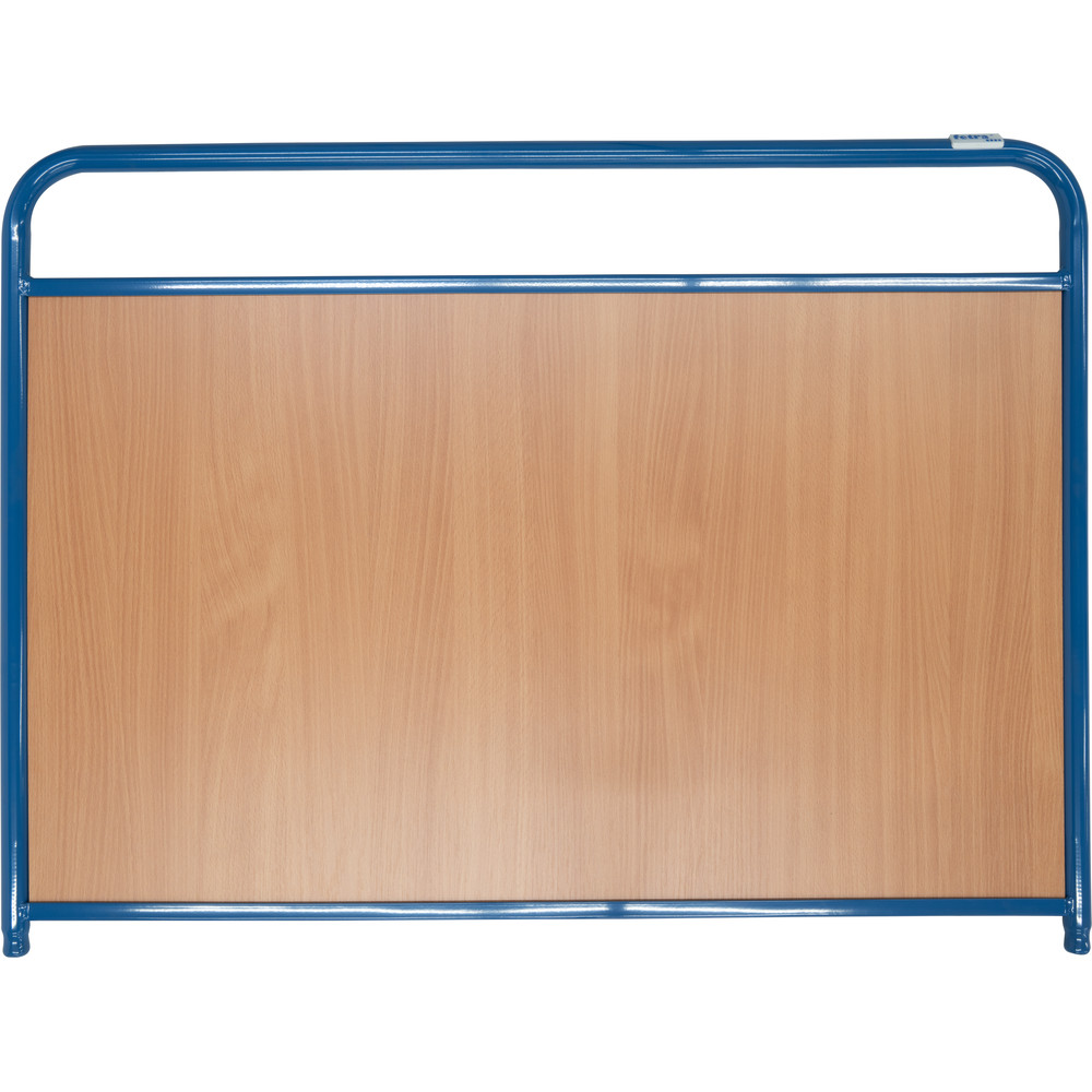 fetra® Pared longitudinal con madera E2543LW para carro para fardos