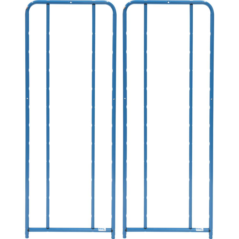 fetra® Barra frontal E4395SW para carros de estantes para colgar