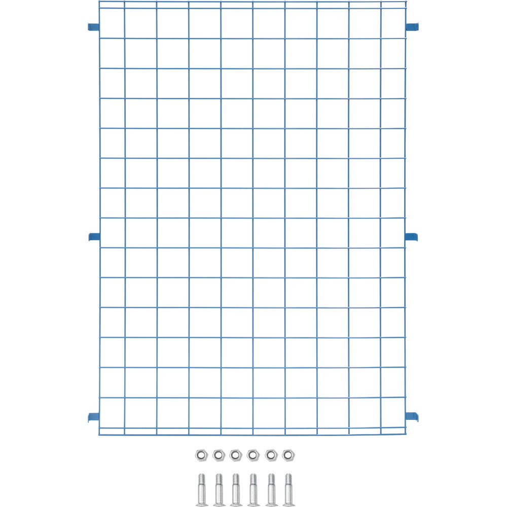fetra® Pared longitudinal para carros de estantes E8483DLW altura mediana